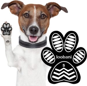 LOOBANI Dog Paw Protector Anti-Slip Grip Pad to Provides Traction and Brace for Weak Paws, Walk Assistant to Keeps Dogs from Slipping On Slippery Floors